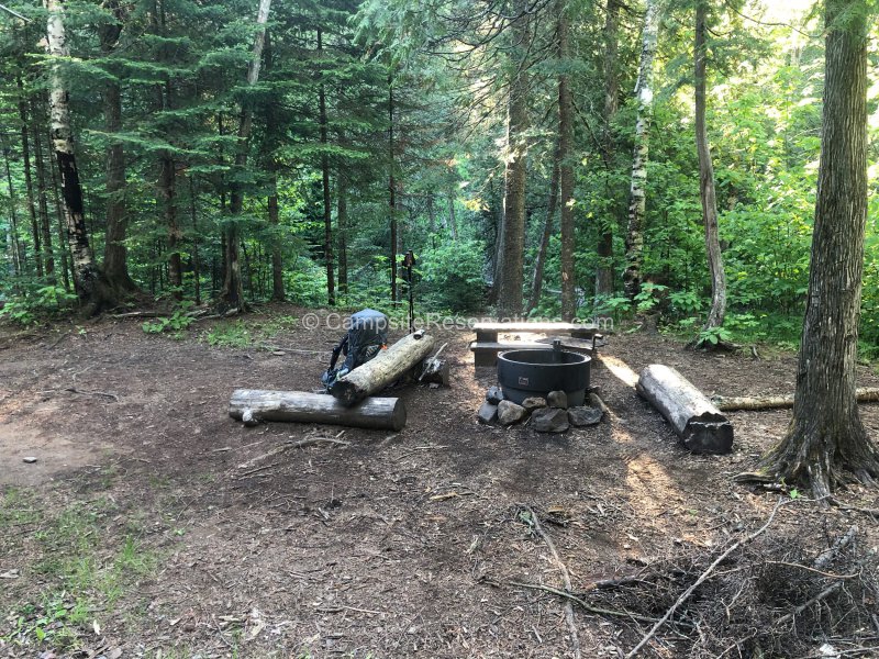 Photo of Campsite 14 in H. Crosby Manitou State Park Campground at H. Crosby